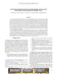 Neogene Turbidite Sequence on the Madeira Abyssal Plain: Basin Filling and Diagenesis in the Deep Ocean1