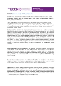 P1891 Trichomonas Vaginalis Lifecycle Revisited