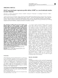 BAALC-Associated Gene Expression Profiles Define IGFBP7 As a Novel