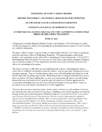 Cromer-Testimony-W-ATT-2021-06-15-Hearing