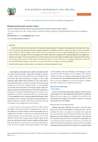 Is There Any Relation of Urine Glucose with Arachnophobia?