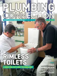 Rimless Toilets Have Been Making Waves in Europe Whereby Extensive Testing Has Taken Place in Recent Years