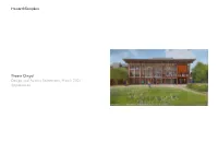 Haworthtompkins Theatr Clwyd Design and Access Statement