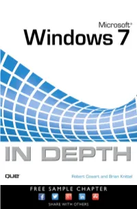 Microsoft® Windows 7 in Depth