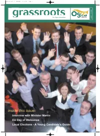Inside This Issue: Grassroots 2 9/8/04 3:14 Pm Page 1 Page Pm 3:14 9/8/04 2 Grassroots Grassroots 2 9/8/04 3:14 Pm Page 2 Common Sense Citizenship