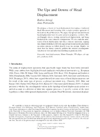 The Ups and Downs of Head Displacement Karlos Arregi Asia Pietraszko