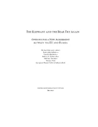 The Elephant and the Bear Try Again