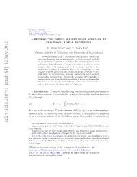 A Reproducing Kernel Hilbert Space Approach to Functional Linear