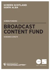 Broadcast Content Fund