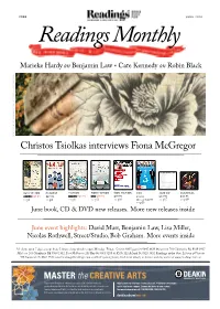Christos Tsiolkas Interviews Fiona Mcgregor