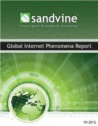 Sandvine Global Internet Phenomena Report
