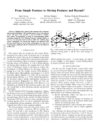 Arxiv:2006.16900V1 [Cs.CY] 26 Jun 2020 Resenting Moving Features As Well As Standardized Operations for Manipulating Moving Geometries
