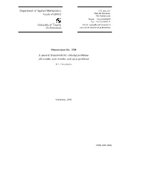 Department of Applied Mathematics University of Twente