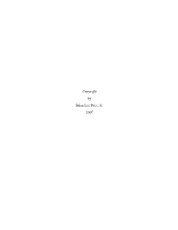 Front Matter Template