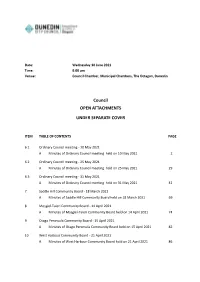 Minutes of Ordinary Council Meeting Held on 10 May 2021 2
