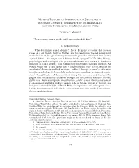 Moving Toward an International Standard in Informed Consent: the Impact of Intersexuality and the Internet on the Standard of Ca
