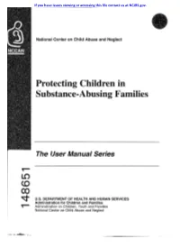 Protecting Children in Substance-Abusing Families