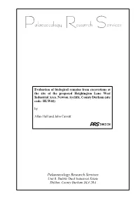 Reports from the Environmental Archaeology Unit, York 99/62, 5 Pp