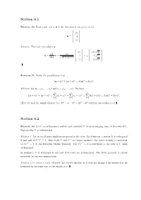 Section 6.1 Section