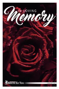 IN LOVING Memory