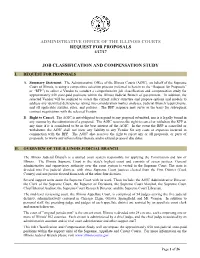 Job Classification and Compensation Study