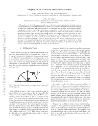 Slipping on an Arbitrary Surface with Friction