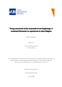 A Contextual Framework on Experiences in Urban Belgium