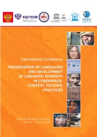 Conference Programme List of Participants