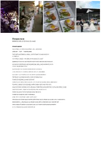 Finger Food Minimum Order of 15 Pieces Per Grade