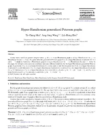 Hyper-Hamiltonian Generalized Petersen Graphs