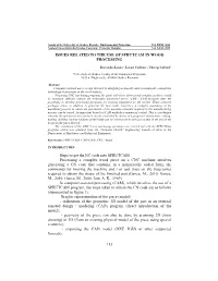 Issues Related to the Use of Sprutcam in Wood Processing