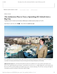The Audacious Plan to Turn a Sprawling DC Suburb Into a Big City | Washingtonian (DC)