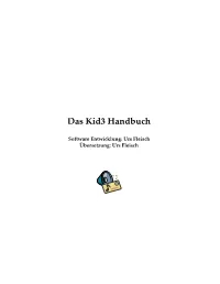 Das Kid3 Handbuch