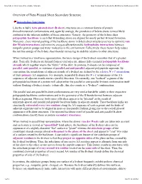 Beta-Sheet Overview