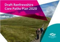 Draft Core Paths Plan 2020