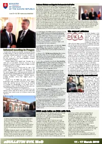 Ebulletin SVK Mod 11 - 17 March 2019