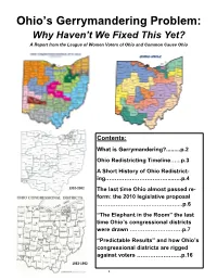 Ohio's Gerrymandering Problem