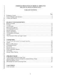 2015 Aama Delegates Packet