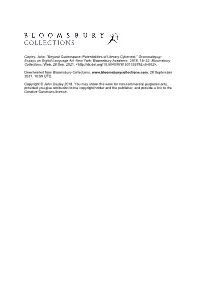 Beyond Codexspace: Potentialities of Literary Cybertext." Grammalepsy: Essays on Digital Language Art