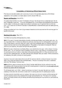 Compilation of Questions and Answers