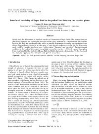 Interfacial Instability of Boger Fluid in the Pull-Off Test Between Two Circular Plates