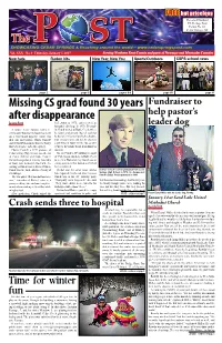 Missing CS Grad Found 30 Years After Disappearance