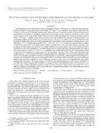 THE ULTRALUMINOUS X-RAY SOURCE POPULATION from the CHANDRA ARCHIVE of GALAXIES Douglas A
