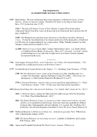The Robinsons Book List