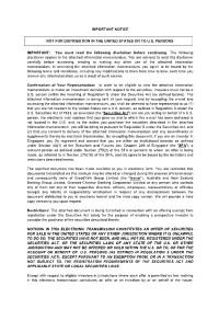 You Must Read the Following Disclaimer Before Continuing