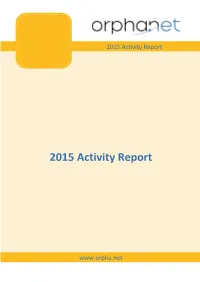 2015 Activity Report
