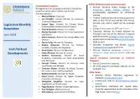 Legislative Newsletter June 2020