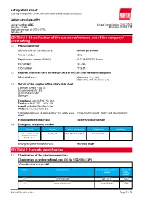 Safety Data Sheet: Sodium Persulfate