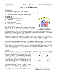 Lab 2: DC Measurements
