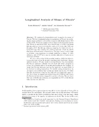 Longitudinal Analysis of Misuse of Bitcoin⋆